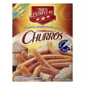 Tres Estrellas Harina Para Churros 17.6 Oz